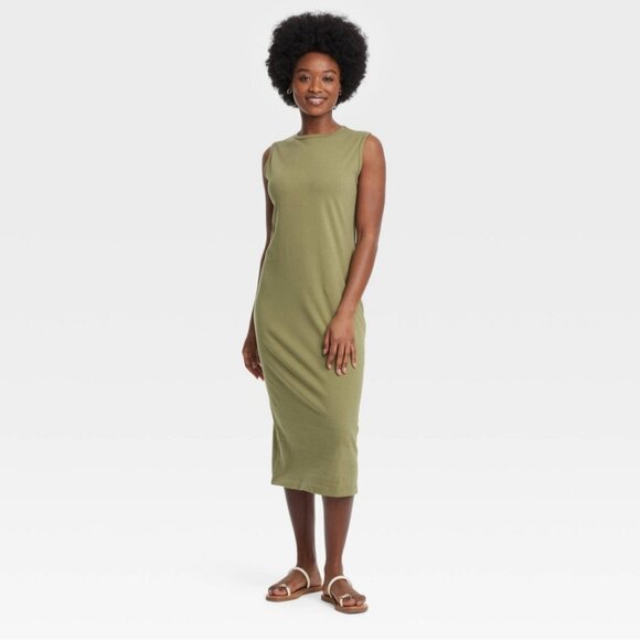 Universal Thread Dresses & Skirts - NWT Universal Thread Women's Knit Midi Shift Dress Size Large